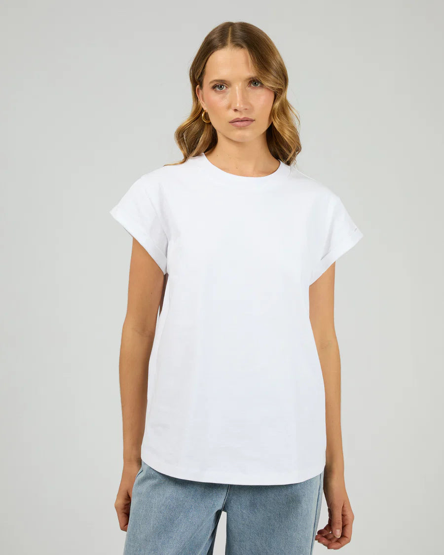 Silent Theory - ESSENTIAL TEE  - WHITE