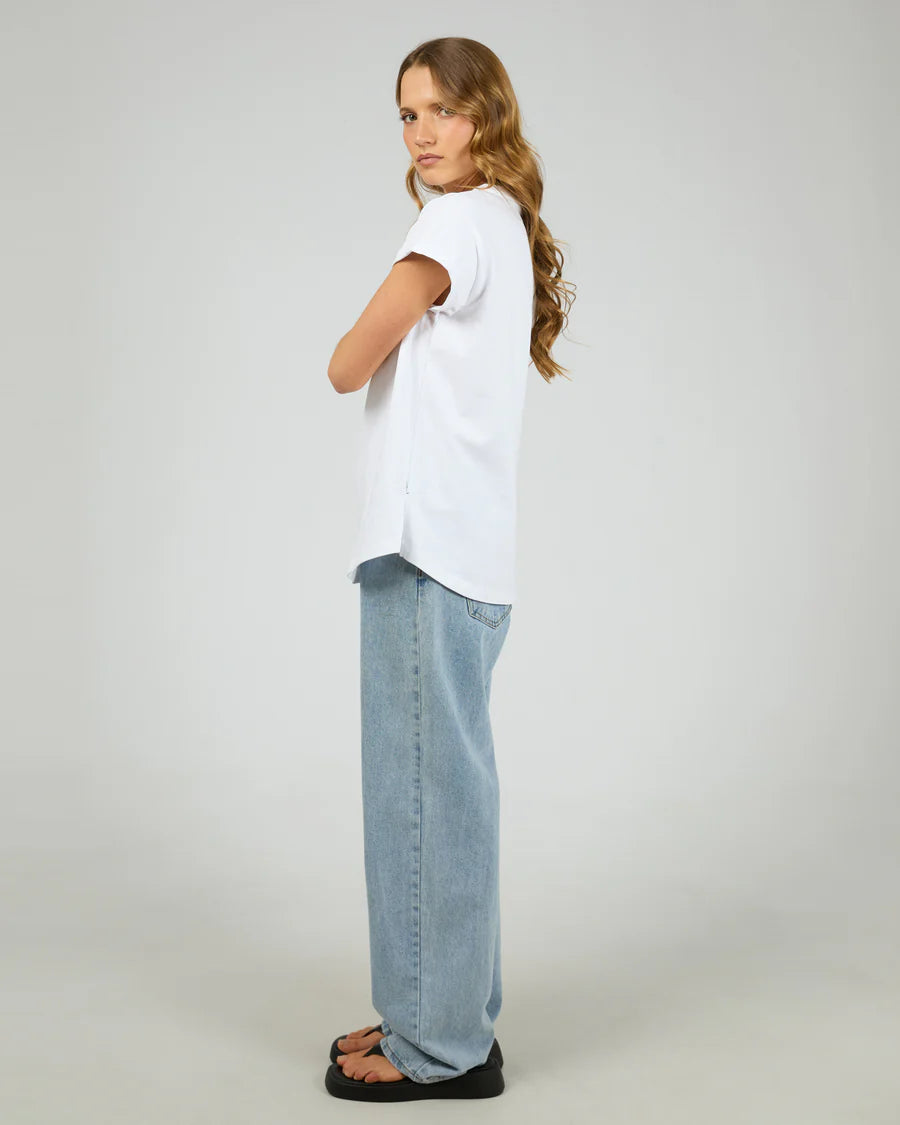 Silent Theory - ESSENTIAL TEE  - WHITE