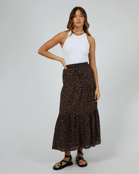 All About Eve -PIP MAXI SKIRT - PRINT