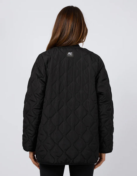 All About Eve - ACTIVE QUILTED JACKET - BLACK