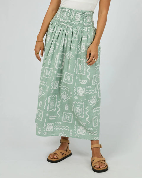 AAE - LUCIA MAXI SKIRT - SAGE