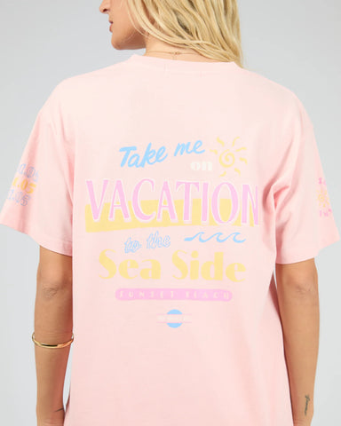 AAE - VACATION RELAXED TEE - PINK