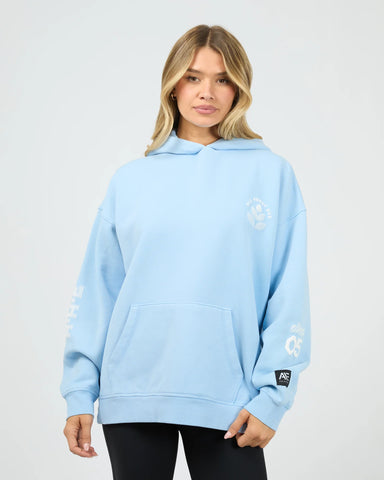 ALL ABOUT EVE - SERENE RELAXED HOODIE - BLUE