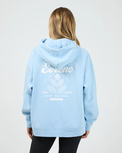 ALL ABOUT EVE - SERENE RELAXED HOODIE - BLUE