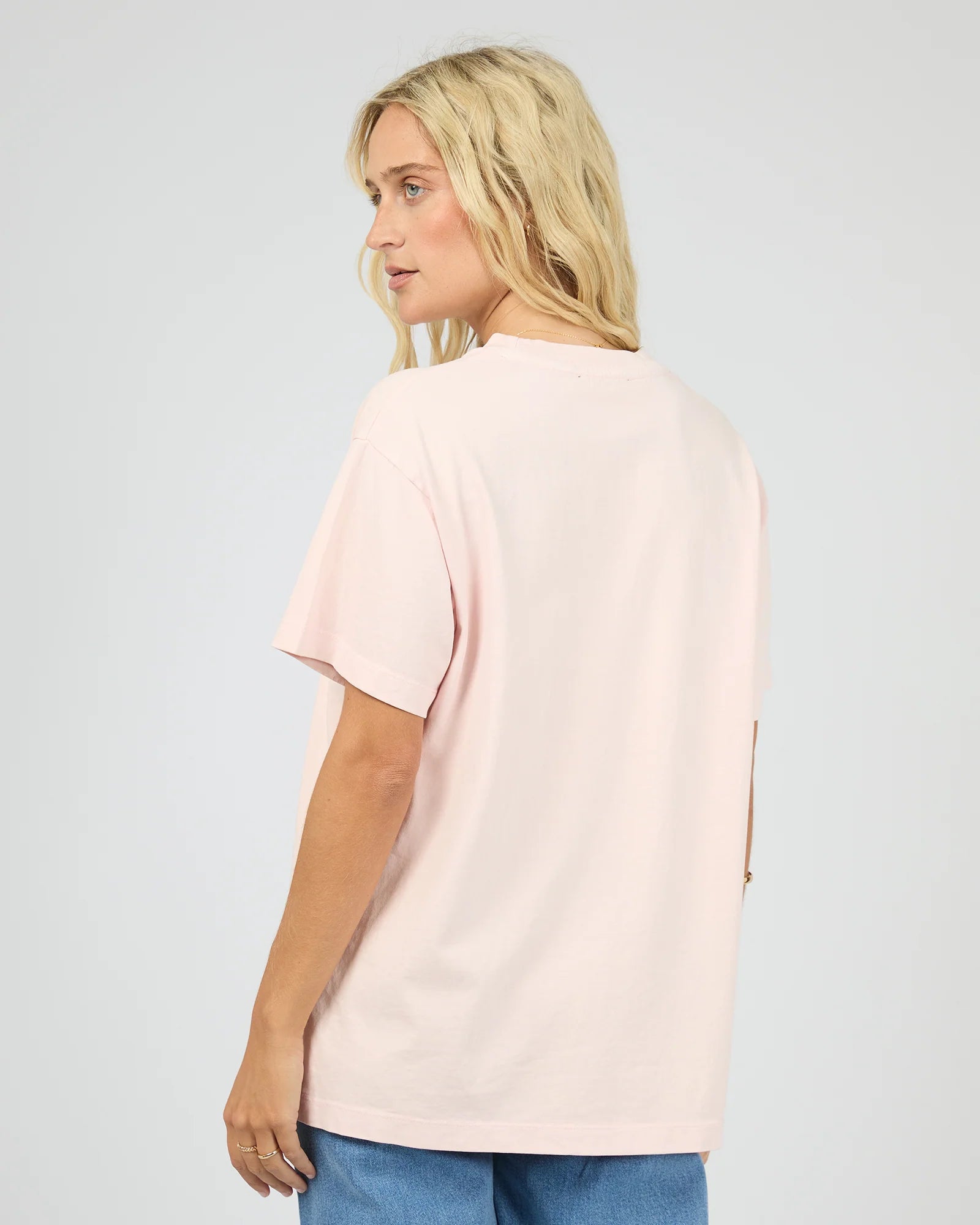 ALL ABOUT EVE - PROVENCE RELAXED TEE - PALE PINK