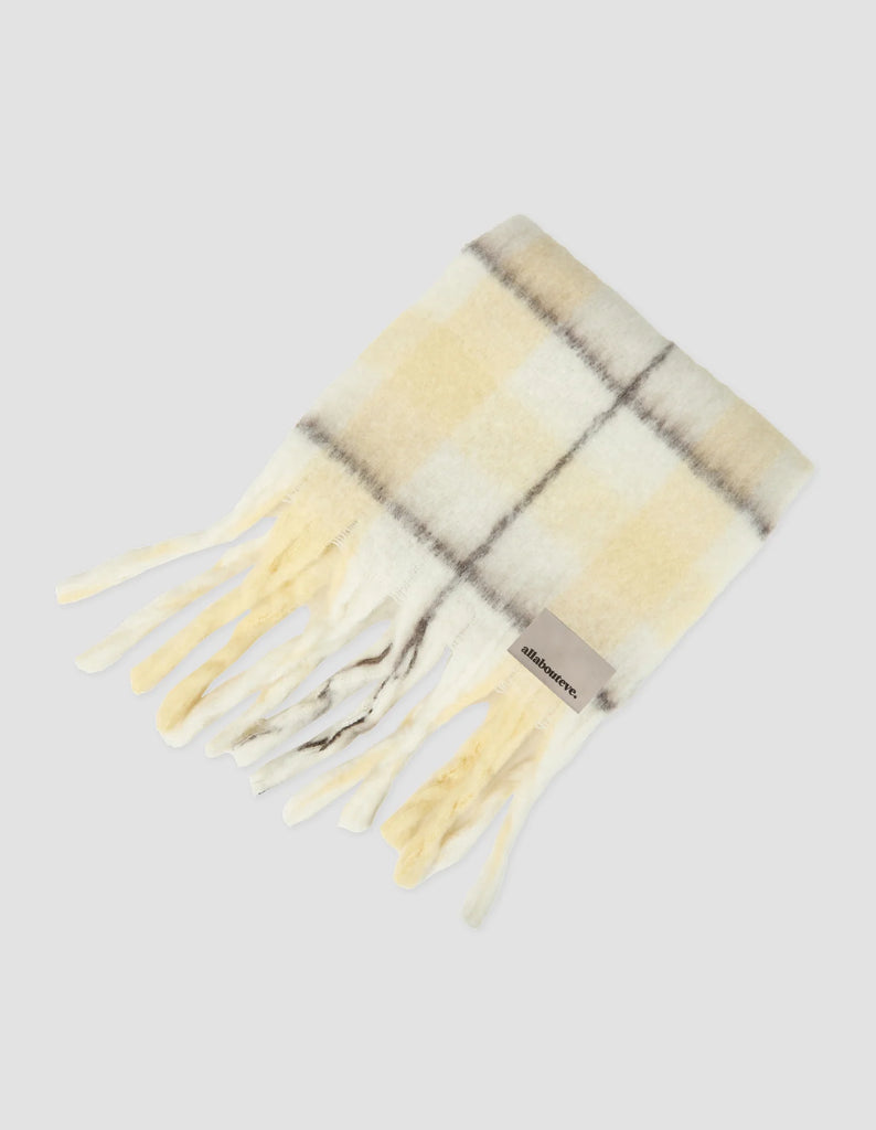 All About Eve - FIELDS TASSEL SCARF - YELLOW