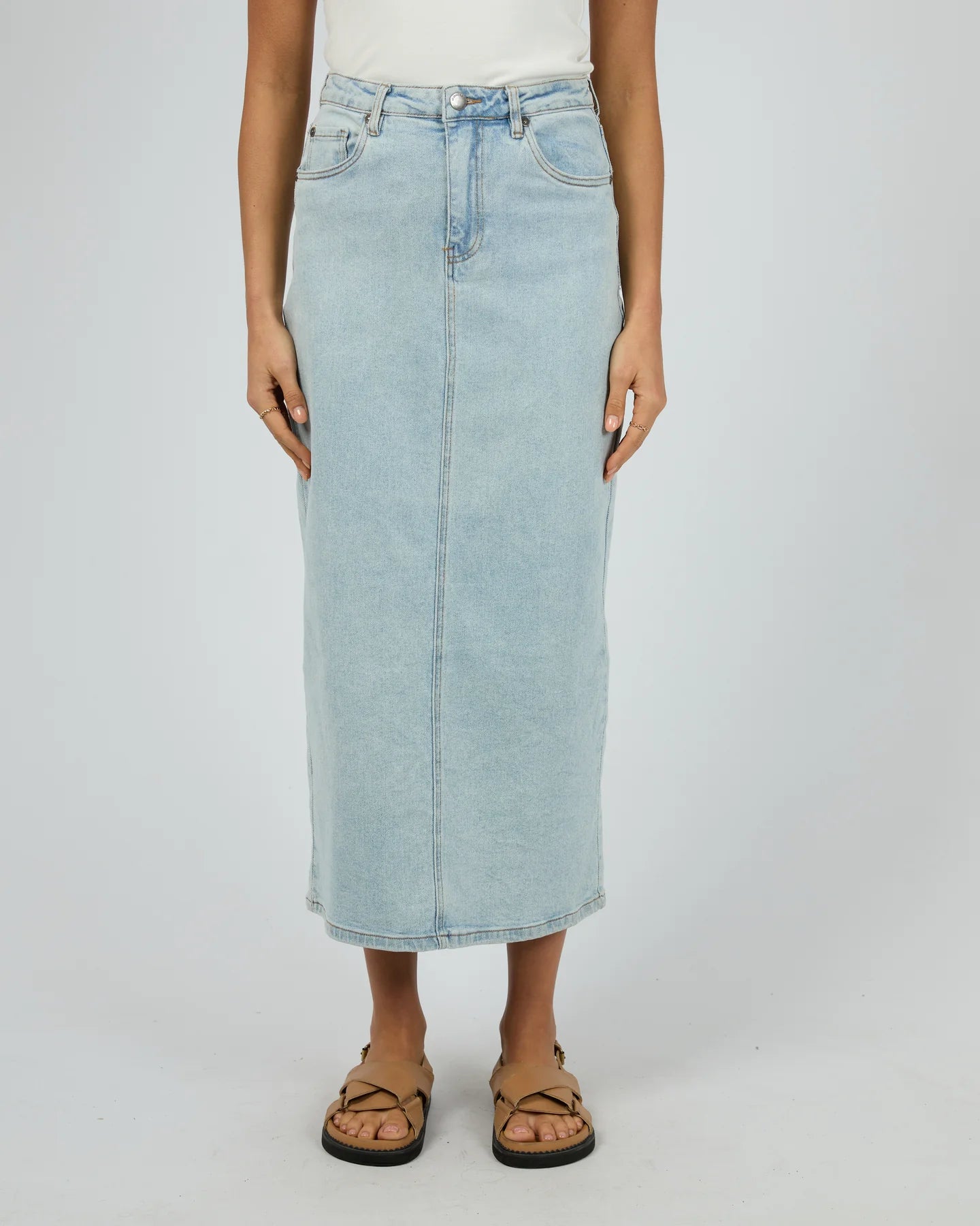 All About Eve - RAY COMFORT MAXI SKIRT - BLEACH