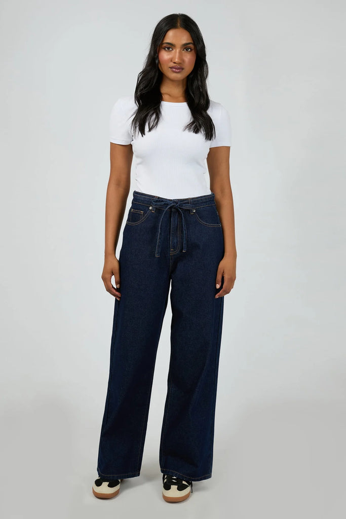 AAE - GIA HIGH RISE BAGGY - INDIGO