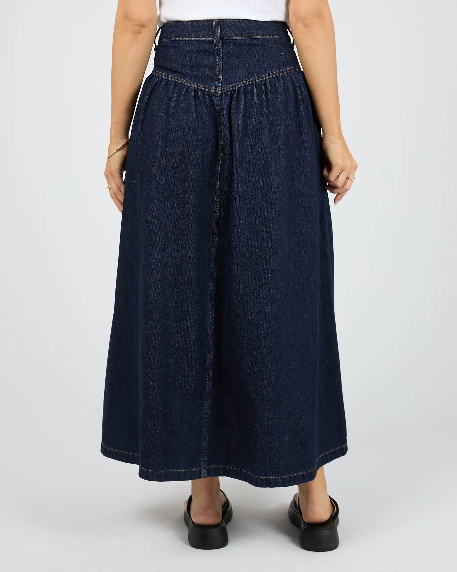 ALL ABOUT EVE - ARLO MAXI SKIRT - INDIGO