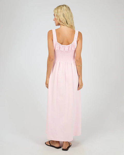 ALL ABOUT EVE - POPPY DENIM DRESS - LIGHT PINK