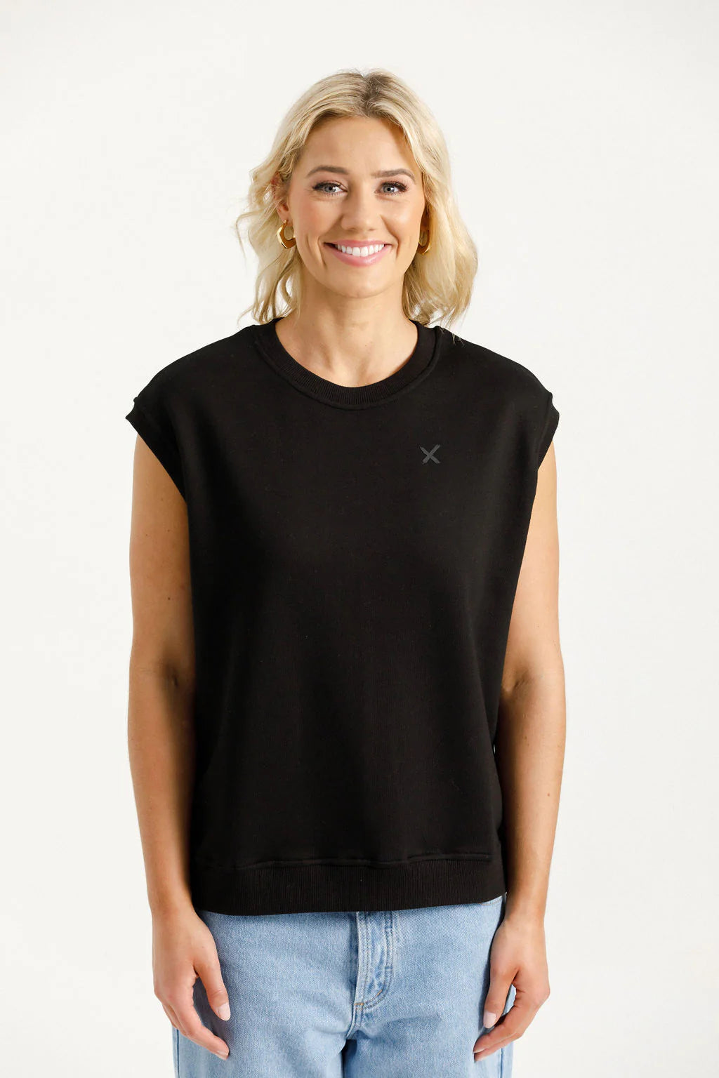 Homelee ALPINE SAILOR TEE - BLACK w BLACK X