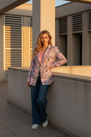 HARLEM -CHARLOTTE BLAZER - PINK