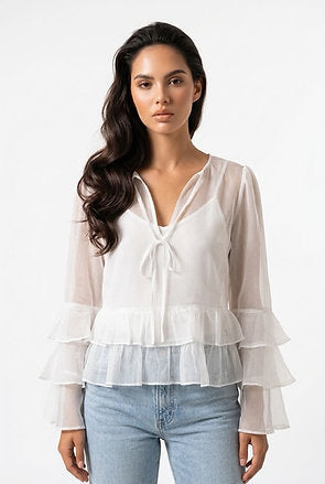 HARLEM - JESSICA TOP - WHITE