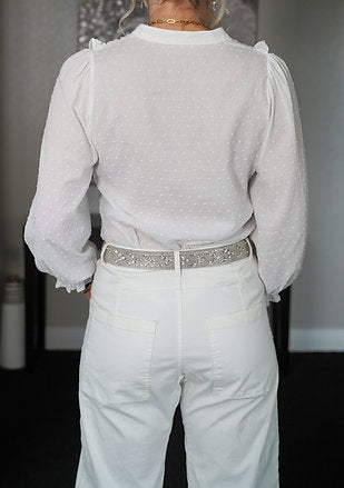 HARLEM - CHLOE PANT - WHITE