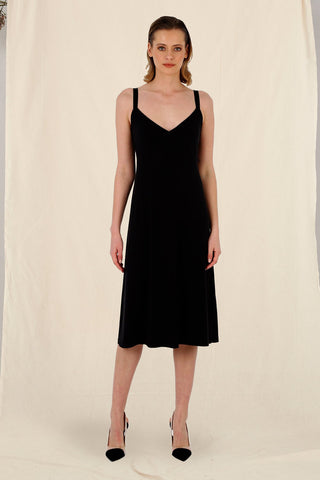 Curate by Trelise Cooper -BORN SLIPPY LONG SLIP - BLACK