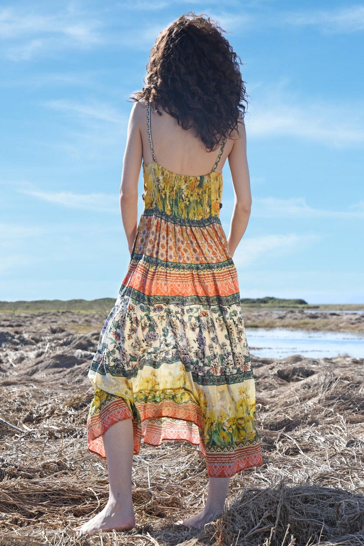 Curate By Trelise Cooper - BREATHE EASY DRESS - SUNSHINE