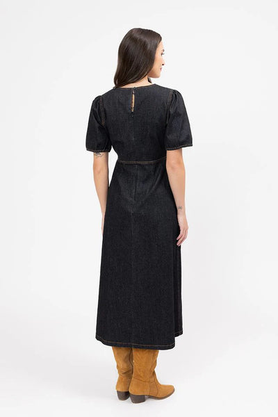 LEILA + LUKA - MAYA DRESS - WASHED BLACK