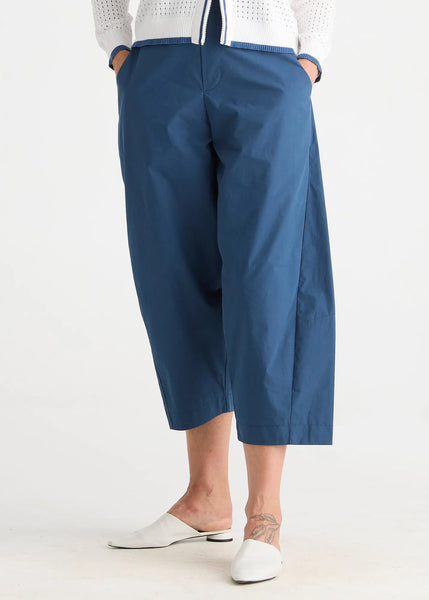 ZAKET & PLOVER - BARREL LEG PANT - OCEAN
