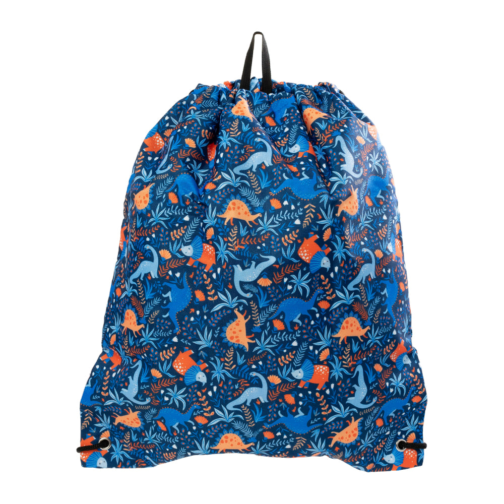 Out & About Dinosaur Drawstring Bag