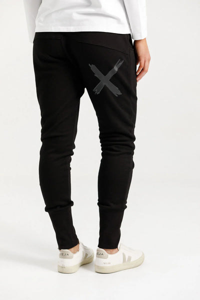 Homelee  ALPINE Apartment Pants - Black with Black Matte/Gloss X