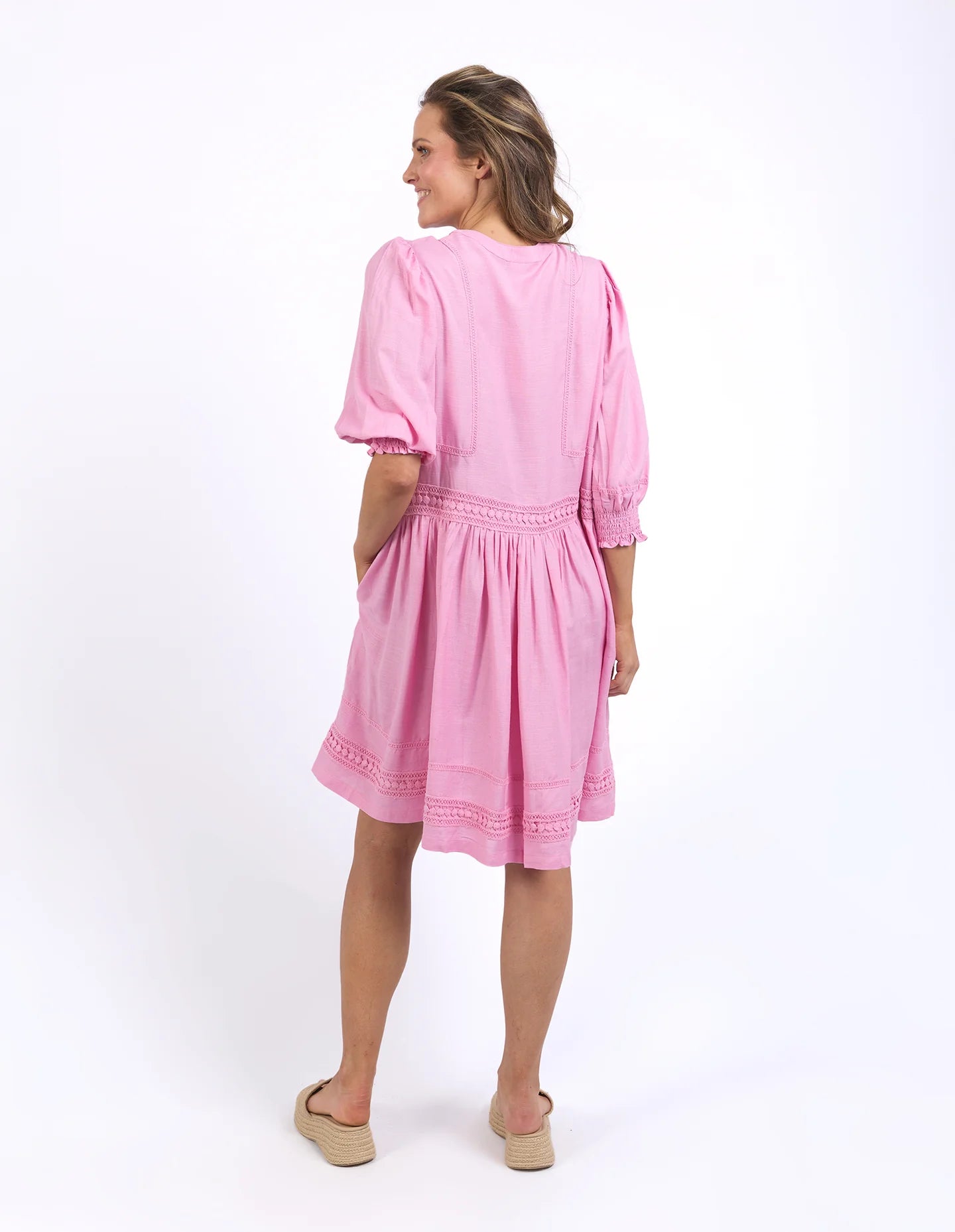 ELM MARKET DRESS - PRETTY PINK