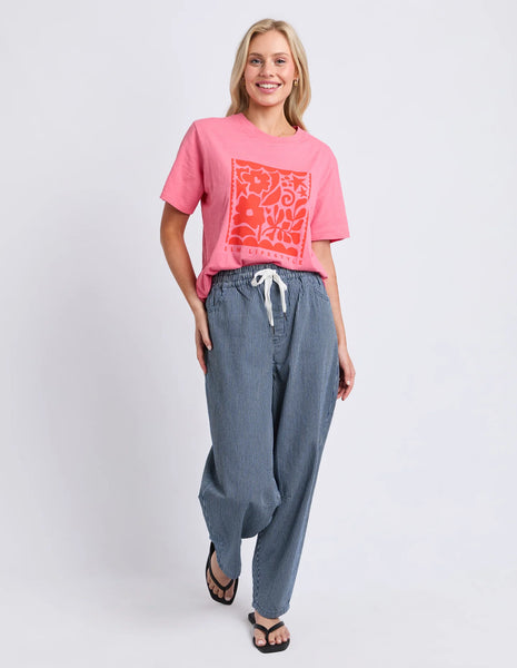 ELM WINONA TEE - PINK LEMONADE