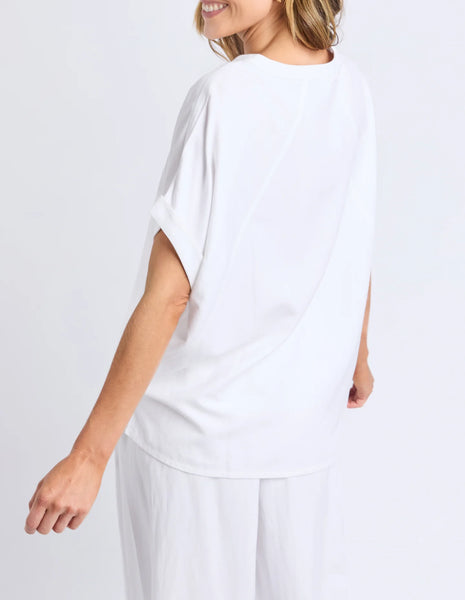 ELM - MAURA TOP - WHITE