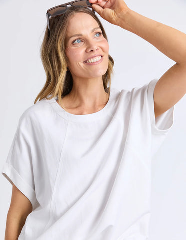 ELM - MAURA TOP - WHITE