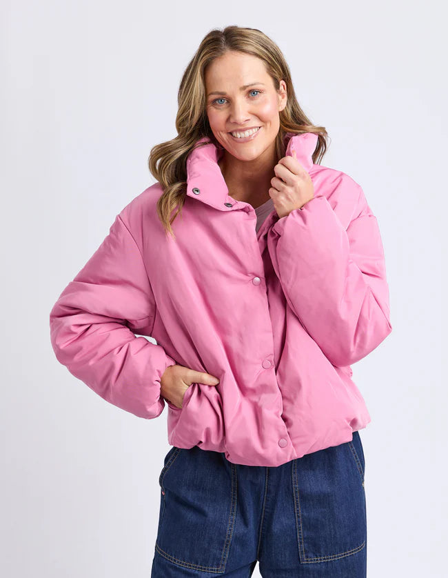 ELM -POPPY PUFFER JACKET - QUARTZ PINK