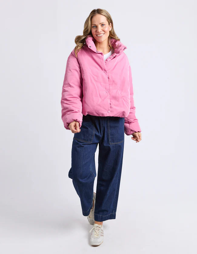 ELM -POPPY PUFFER JACKET - QUARTZ PINK