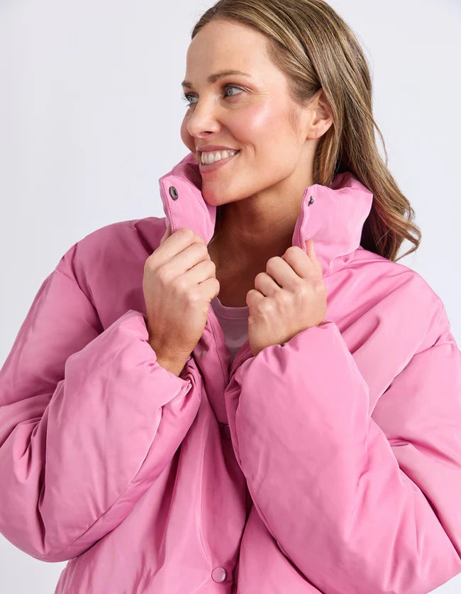 ELM -POPPY PUFFER JACKET - QUARTZ PINK