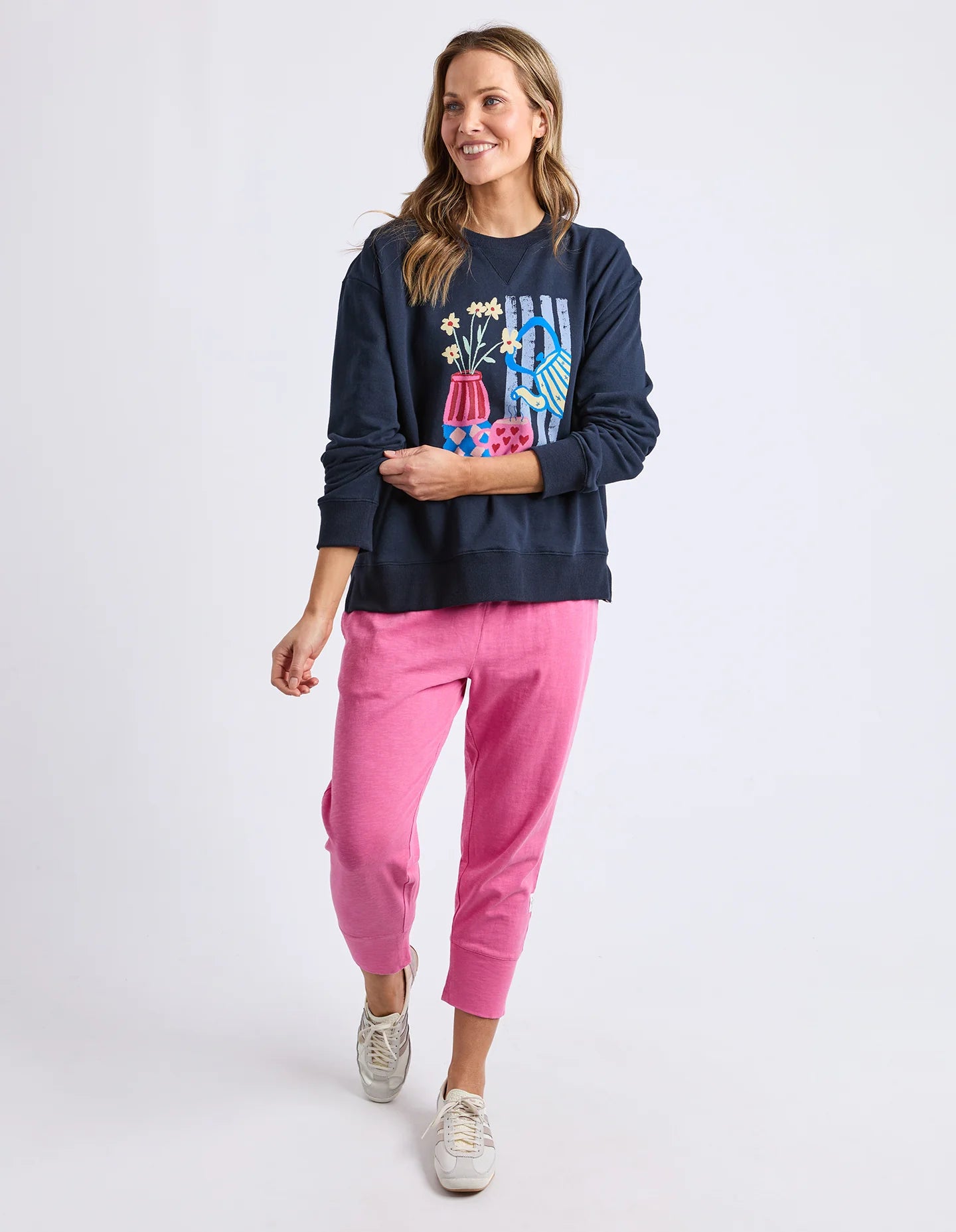 ELM - FILL YOUR CUP CREW - NAVY