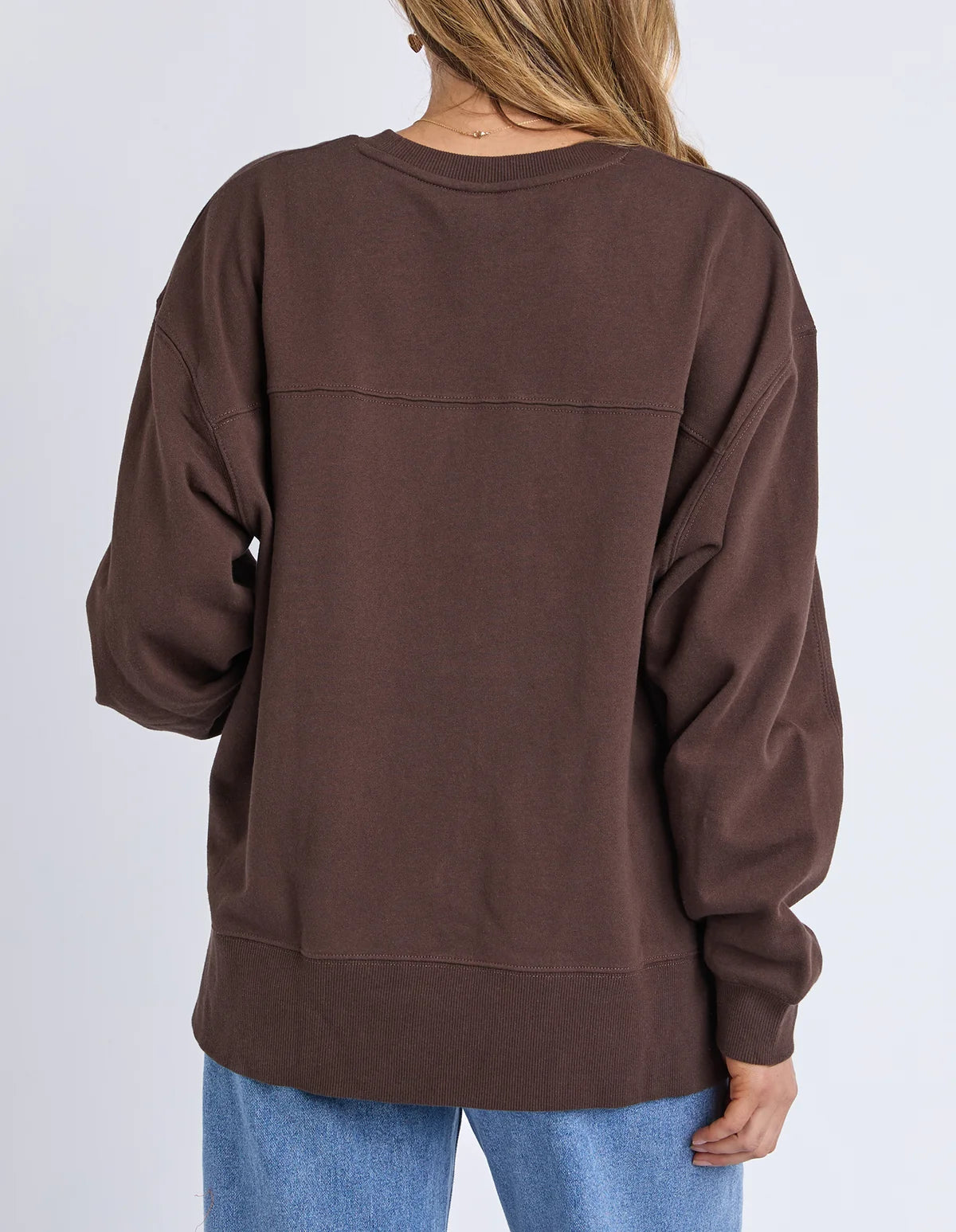 ELM ELIN CREW - CHOCOLATE
