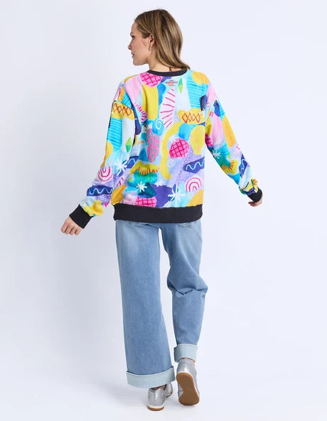 ELM - PARTY PANTS CREW - MULTI