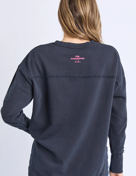 ELM - FLAMING HEART CREW - NAVY