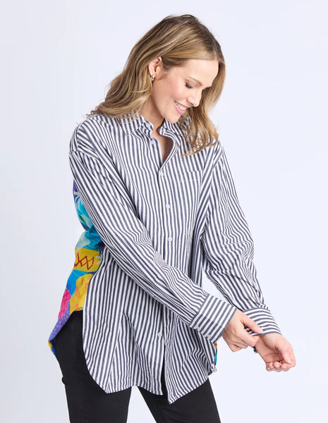 ELM - PARTY PANTS SHIRT - STRIPE
