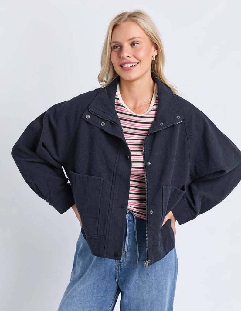 ELM - CALMA JACKET - NAVY