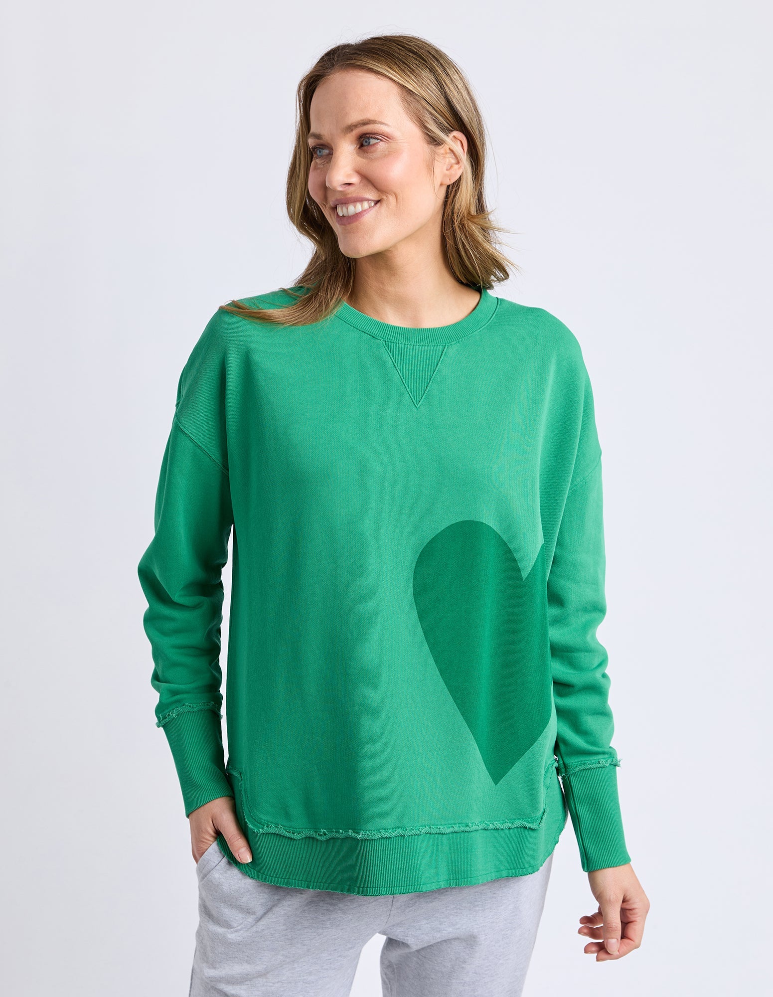 ELM - ONE HEART CREW - PINE GREEN