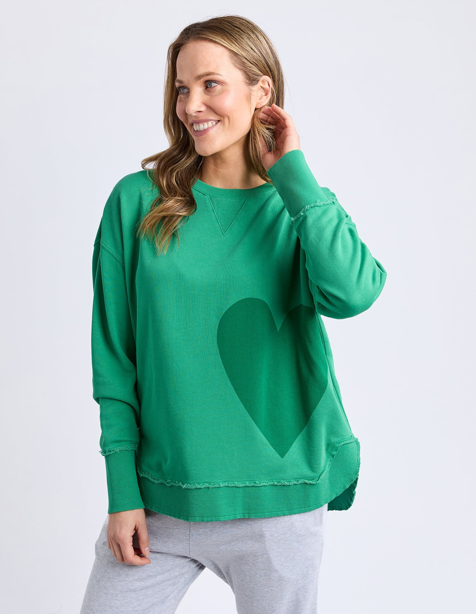 ELM - ONE HEART CREW - PINE GREEN