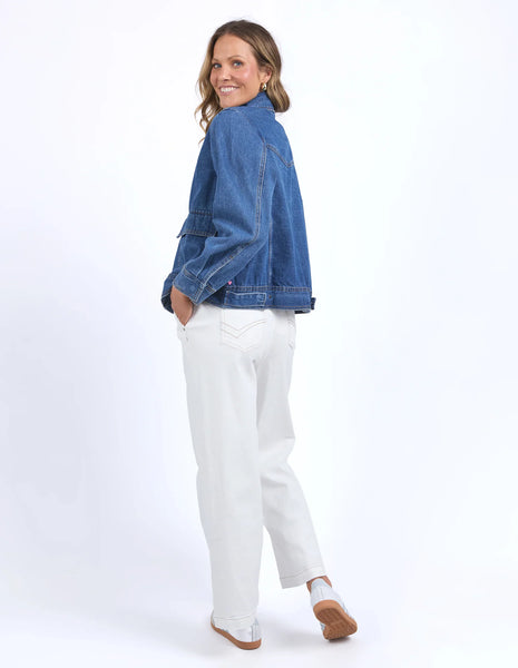 ELM HUNTER DENIM JACKET - BLUE