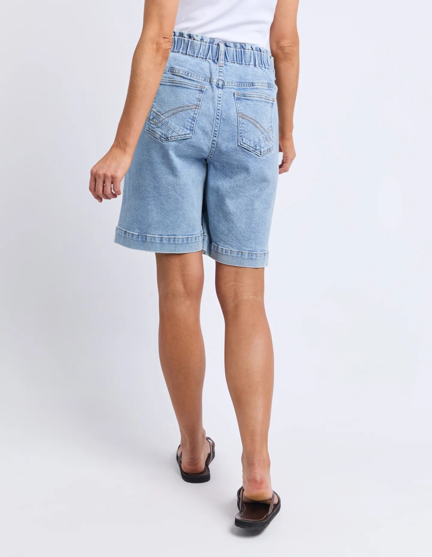 ELM - ATLAS LONG DENIM SHORT - BLUE