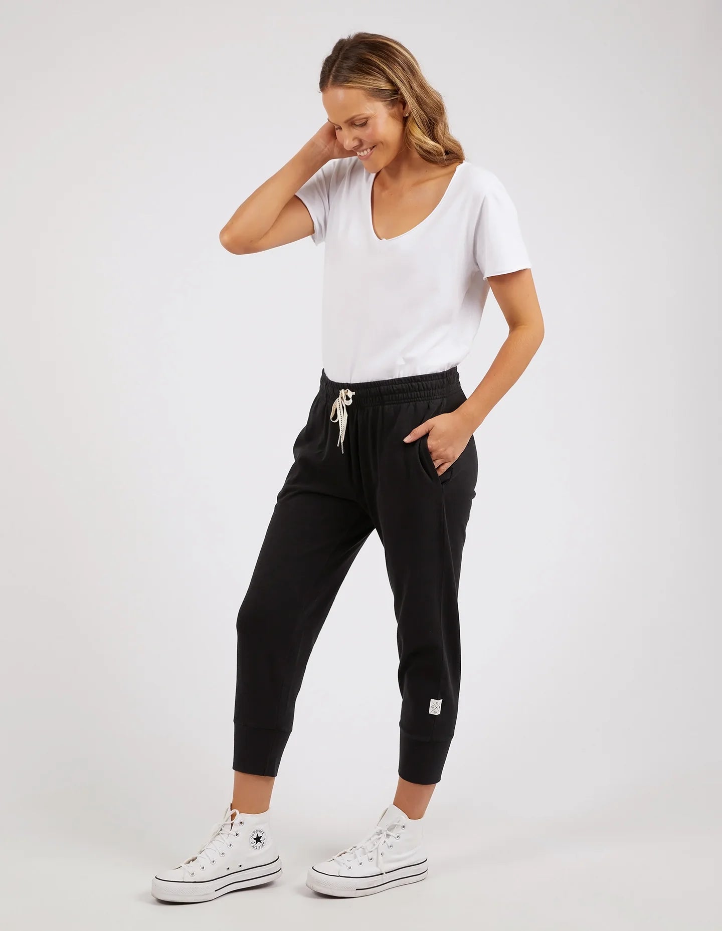 ELM - BRUNCH PANT - BLACK