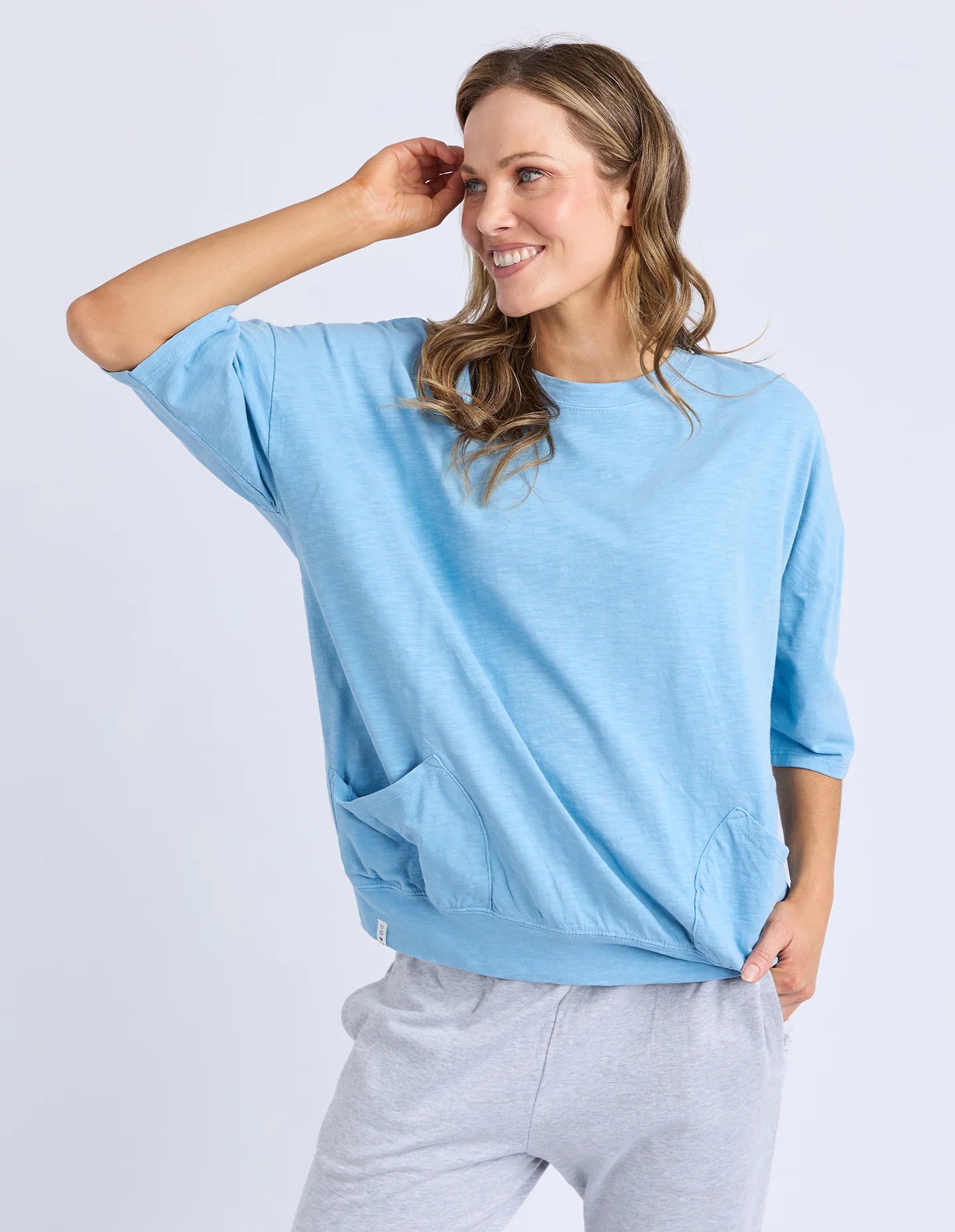 ELM - MAZIE SWEAT - DUSK BLUE