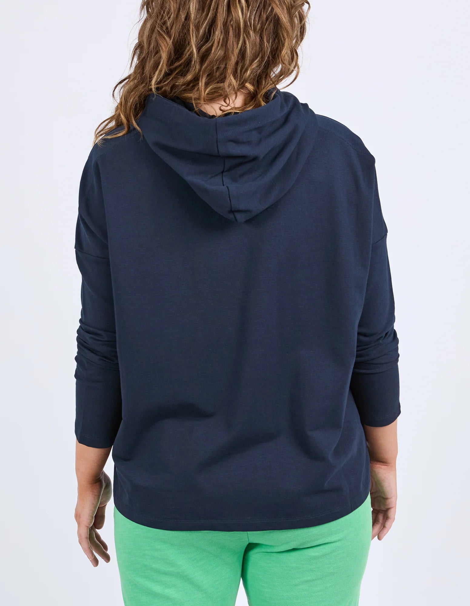 ELM RHEA HOODIE - NAVY