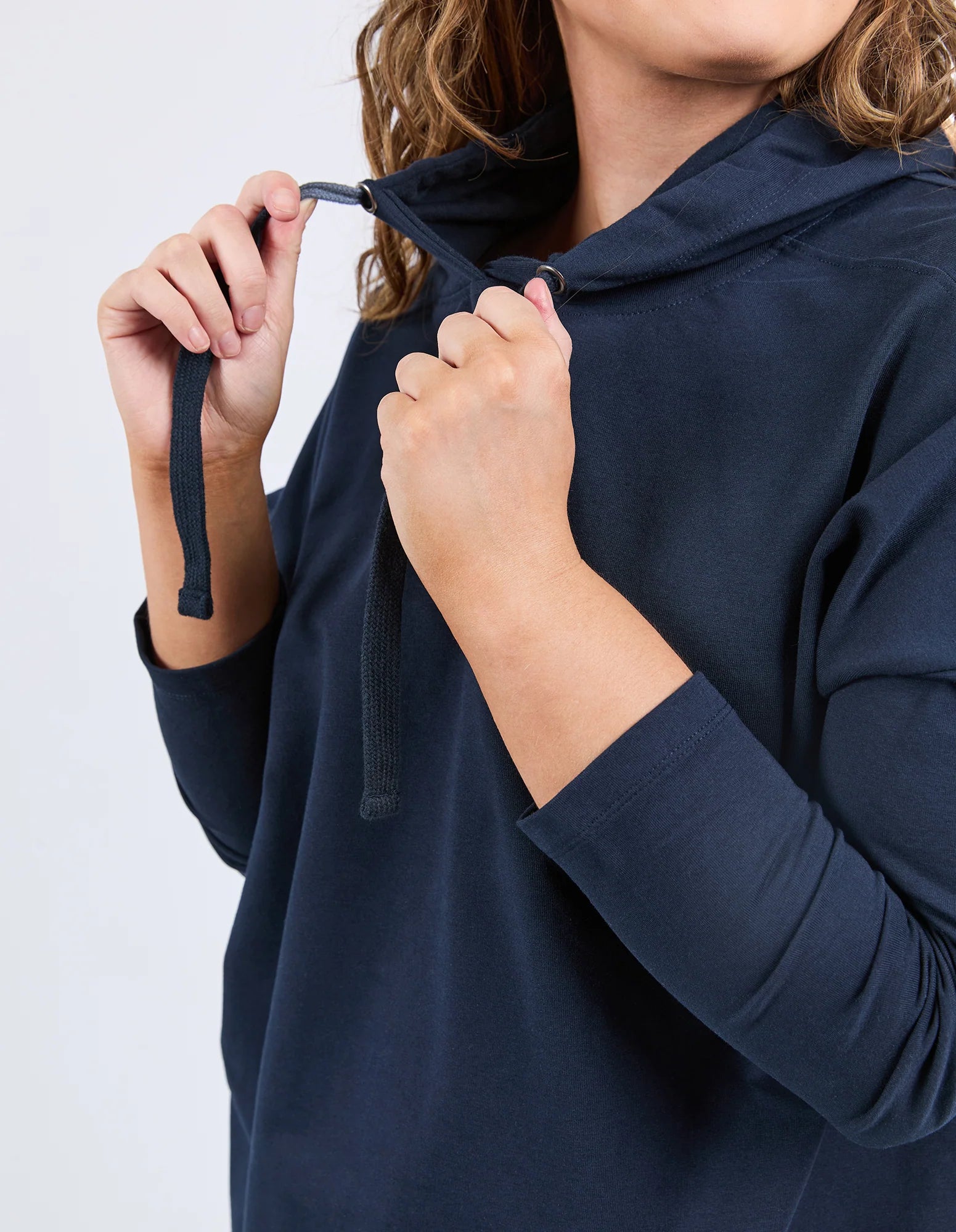 ELM RHEA HOODIE - NAVY