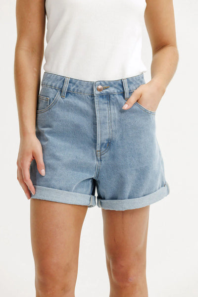 Homelee - OLIVER SHORTS - STONEWASH