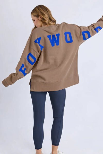 Foxwood - Interval Crew - Brown w Blue