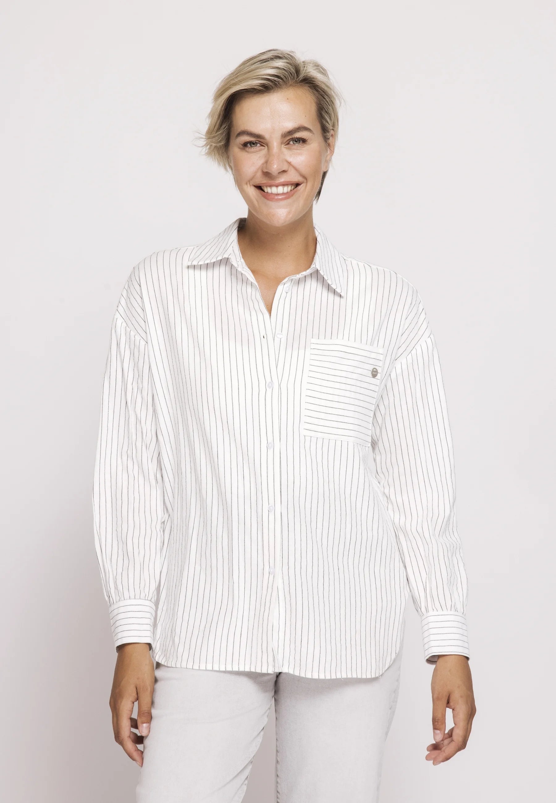 ZHRILL - WILLOW BLOUSE - OFF WHITE