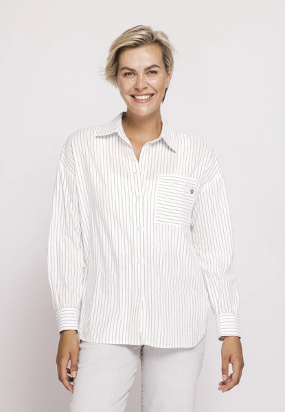 ZHRILL - WILLOW BLOUSE - OFF WHITE