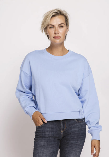 ZHRILL - UTE SWEATSHIRT - BLUE